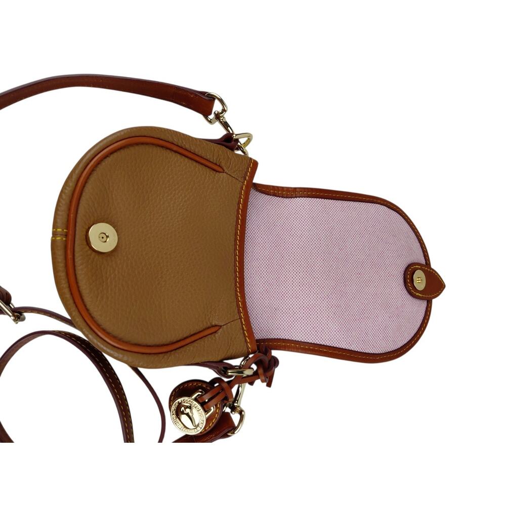 Dooney & Bourke All Weather Leather Big Duck Purse - Brown - Picture 4 of 14